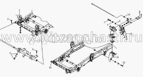 Опора кабины задняя левая в сборе Baw Fenix 1065 BP17805020114A